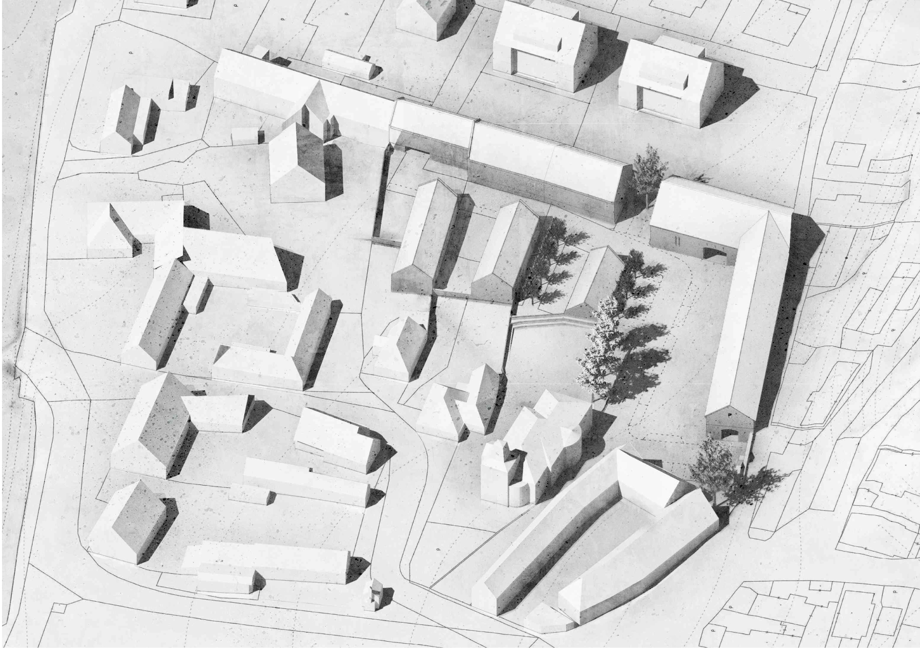 Panský statek a vila č. p. 18 v Chodouni